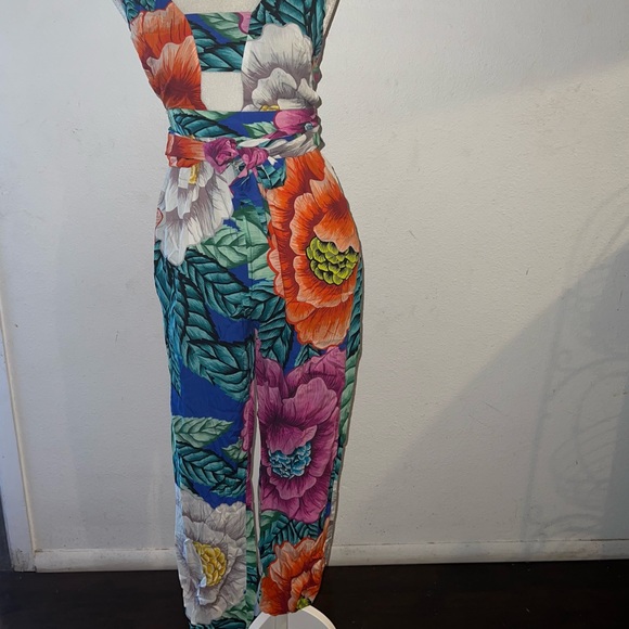 Mara Hoffman Colorful Floral Jumpsuit - Picture 4 of 9